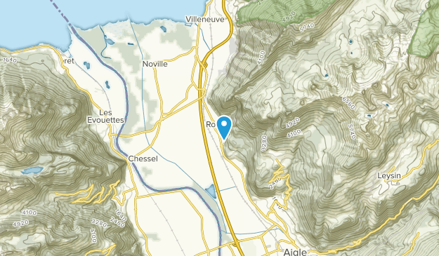 Roche, Vaud Map