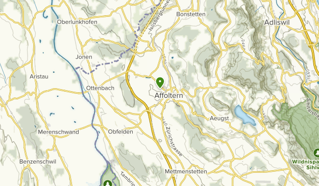 Affoltern am Albis, Zürich Map