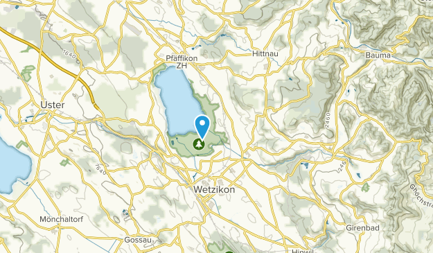 Auslikon, Zürich Map