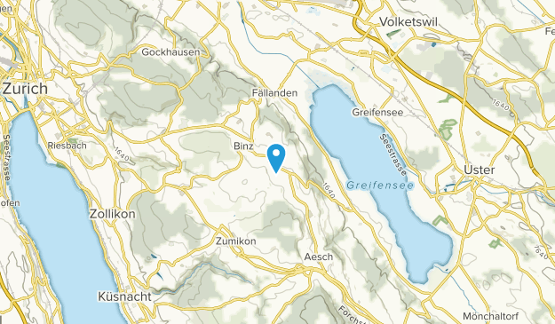Ebmatingen, Zürich Map