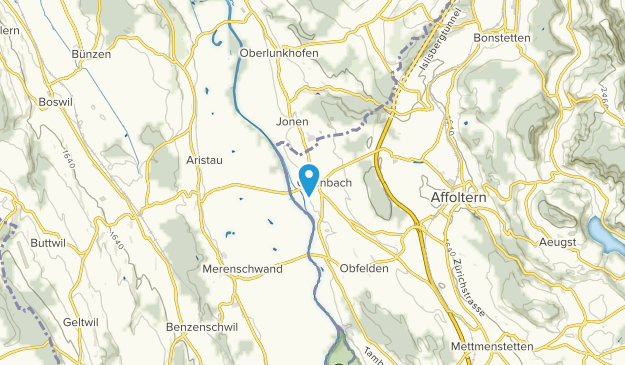 Ottenbach, Zürich Map