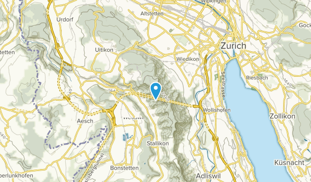 Stallikon, Zürich Map