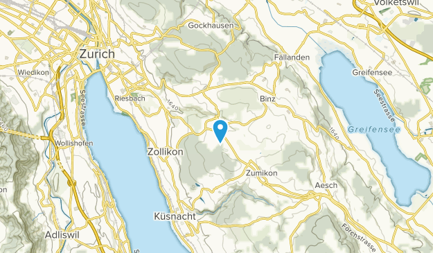 Zollikerberg, Zürich Map