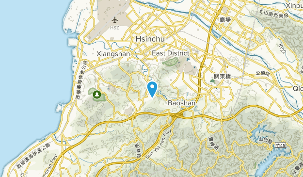Hsinchu, Hsinchu City Map