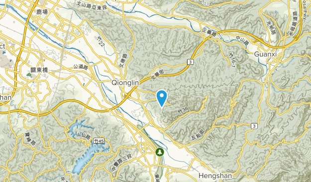 Qionglin, Hsinchu Map