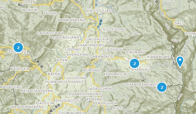 Dahu, Miaoli Map