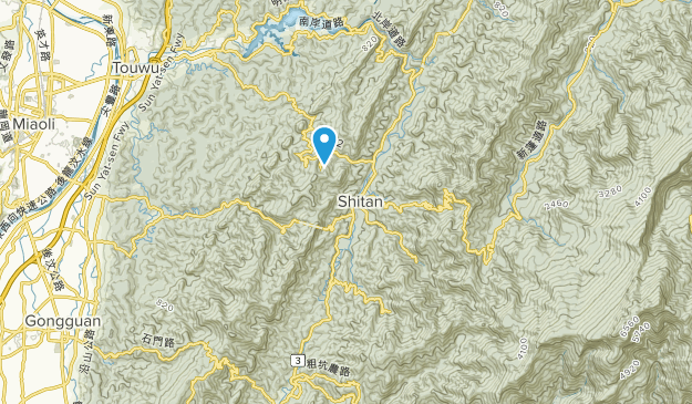 Shitan, Miaoli Map