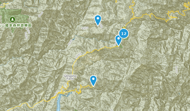 Ren-ai, Nantou Map