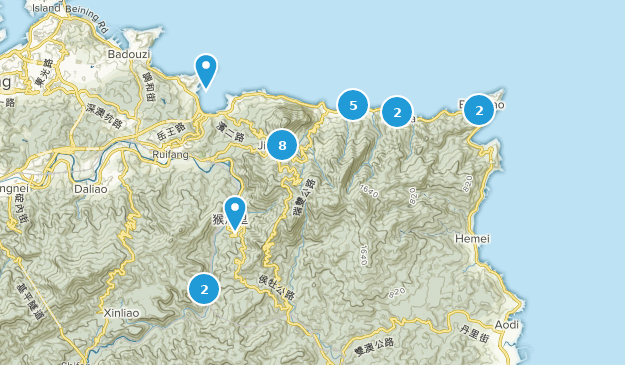 Ruifang, Nouveau Taipei Map