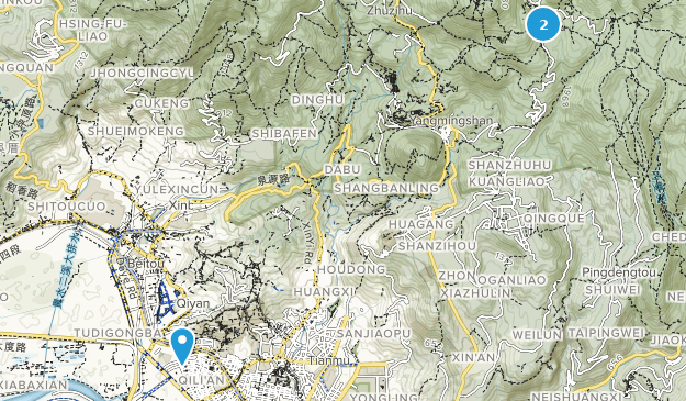Beitou, Taipei City Map