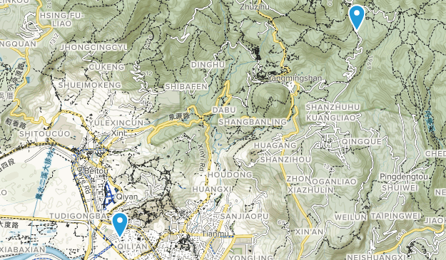 Beitou, Taipei City Map