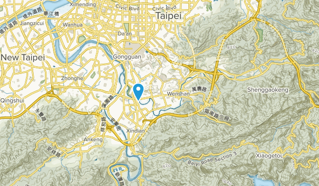 District de Wenshan, Taipei City Map