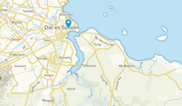 Garden Avenue, Dar-Es-Salaam Map