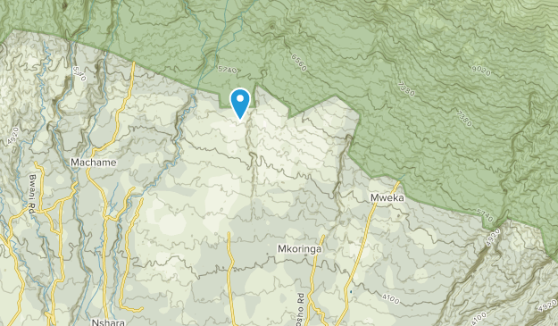 Kibosho Magharibi, Kilimanjaro Map