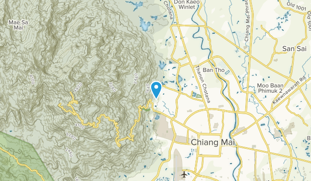 Chiang Mai, Chiang Mai Map