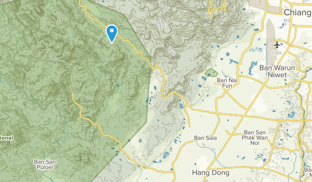 Hang Dong, Chiang Mai Map