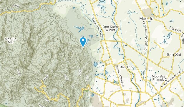 Mae Rim, Chiang Mai Map