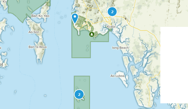 Mueang Krabi, Krabi Map