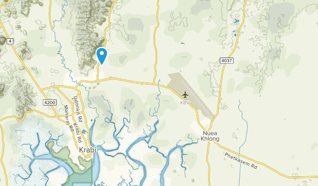 Amphoe Nuea Khlong, Krabi Map