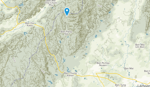 Hang Chat, Lampang Map