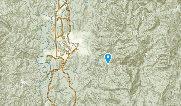 Mueang Mae Hong Son, Mae Hong Son Map