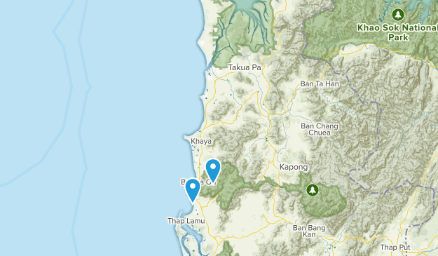 Takua Pa, Phang Nga Map