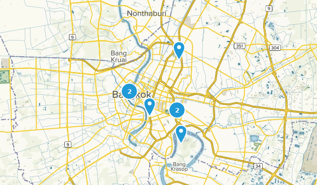 Bangkok, Samut Prakan Map