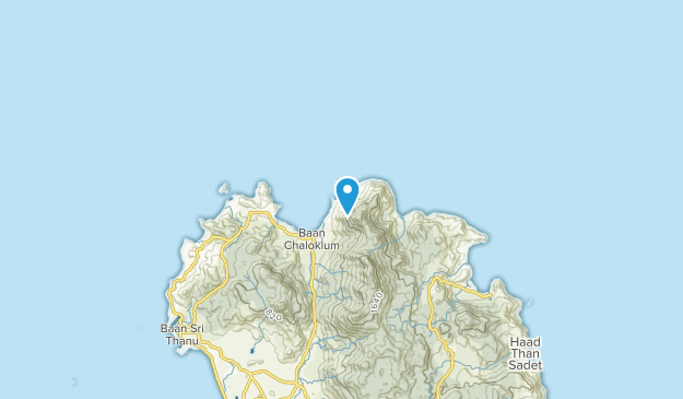 Ban Chalok Lam, Surat Thani Map