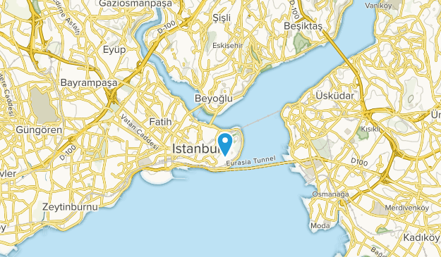 Karaköy, Istanbul Map