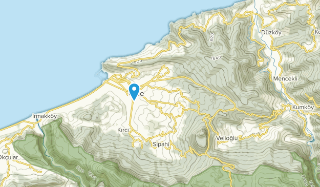 Cide, Kastamonu Map