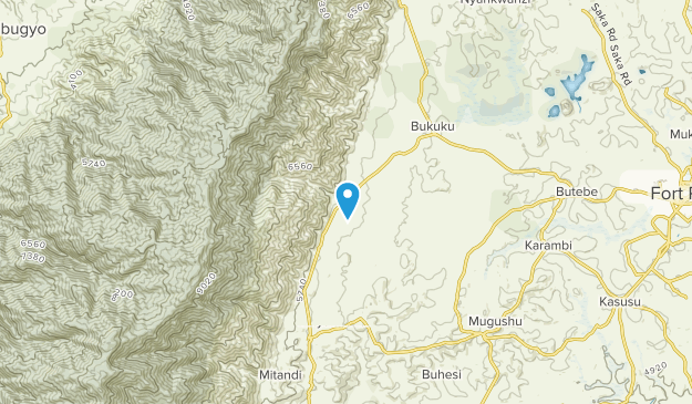 Kazingo, Kabarole Map