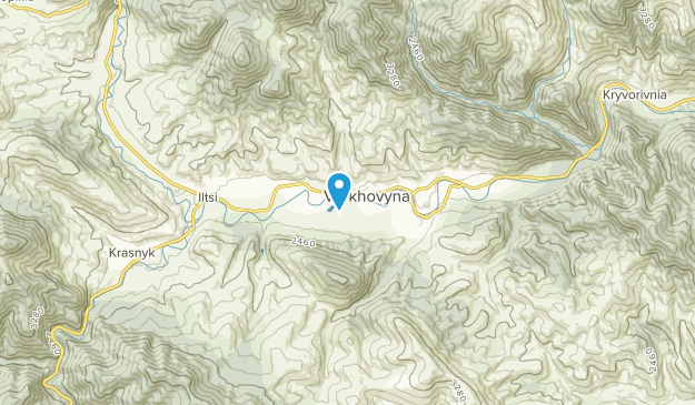 Verkhovyns'kyi, Івано-Франківська Map