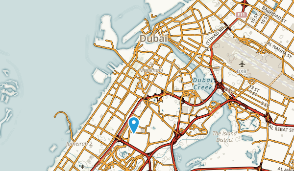 Bur Dubai, Dubai Map