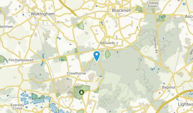 Crowthorne, Bracknell Forest Map
