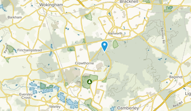 Crowthorne, Bracknell Forest Map