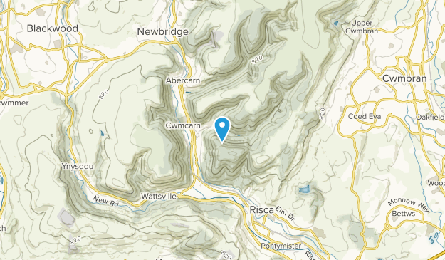 Abercarn Community, Caerphilly Map