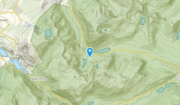 Capel Curig Community, CWY Map