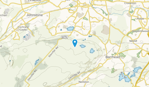 Barrhead, East Renfrewshire Map