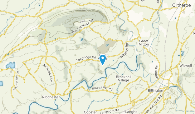Aighton, Bailey And Chaigley Civil Parish, England Map
