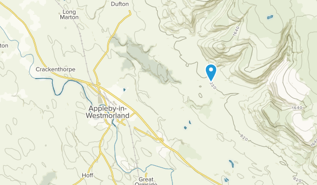 Appleby-In-Westmorland, England Map
