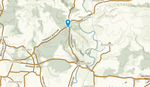 Arundel, England Map