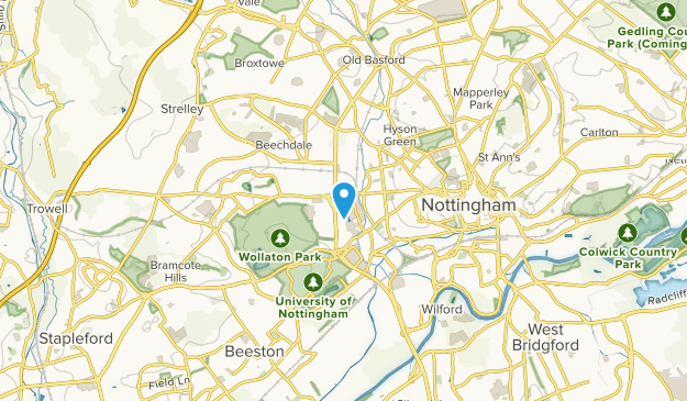 Basford, England Map