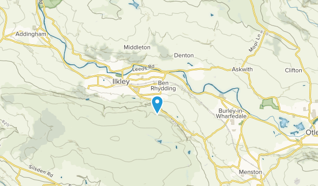 Ben Rhydding, England Map
