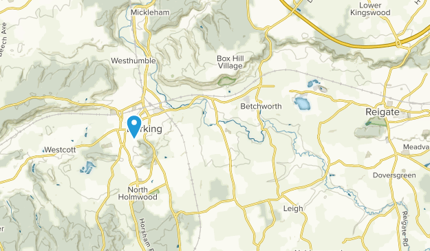 Betchworth, England Map