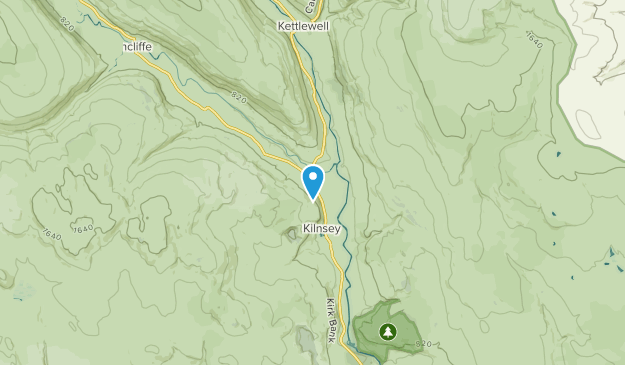 Conistone With Kilnsey Civil Parish, England Map