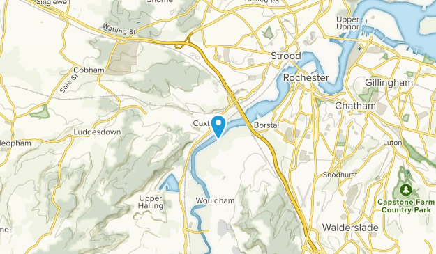 Cuxton, England Map