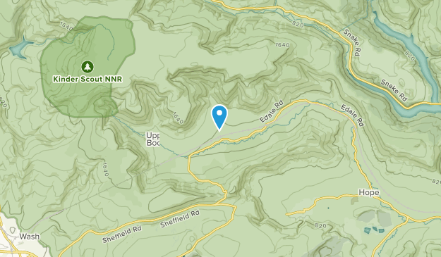 Edale, England Map