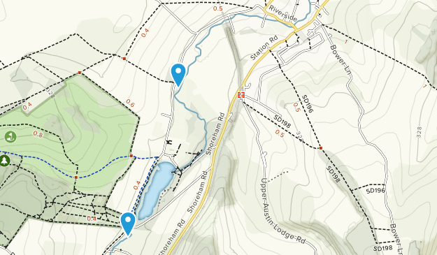Eynsford, England Map