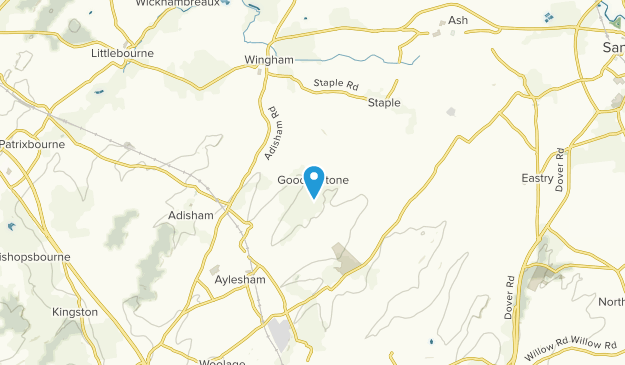 Goodnestone, England Map