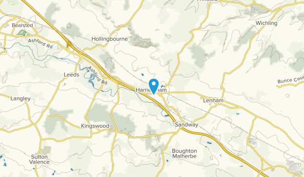 Harrietsham, England Map